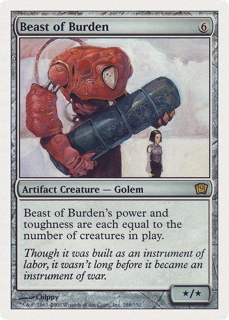 Beast of Burden (9ED-288) - 9th Edition