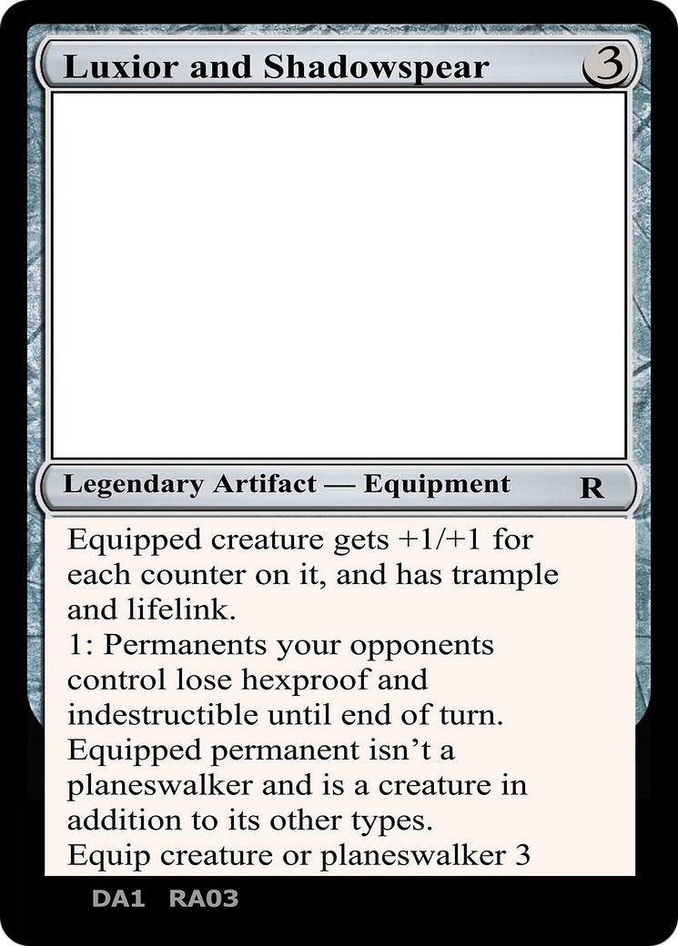 Luxior and Shadowspear (UNK-) - Unknown Event