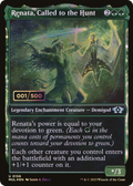 Renata, Called to the Hunt (Serial Numbered) (MUL-158) - Multiverse Legends: (Showcase, enchantment) Foil