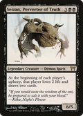 Seizan, Perverter of Truth (CHK-143) - Champions of Kamigawa Foil
