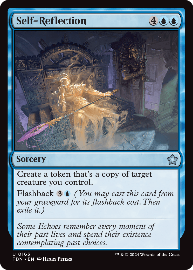 Self-Reflection (FDN-163) - Foundations Foil