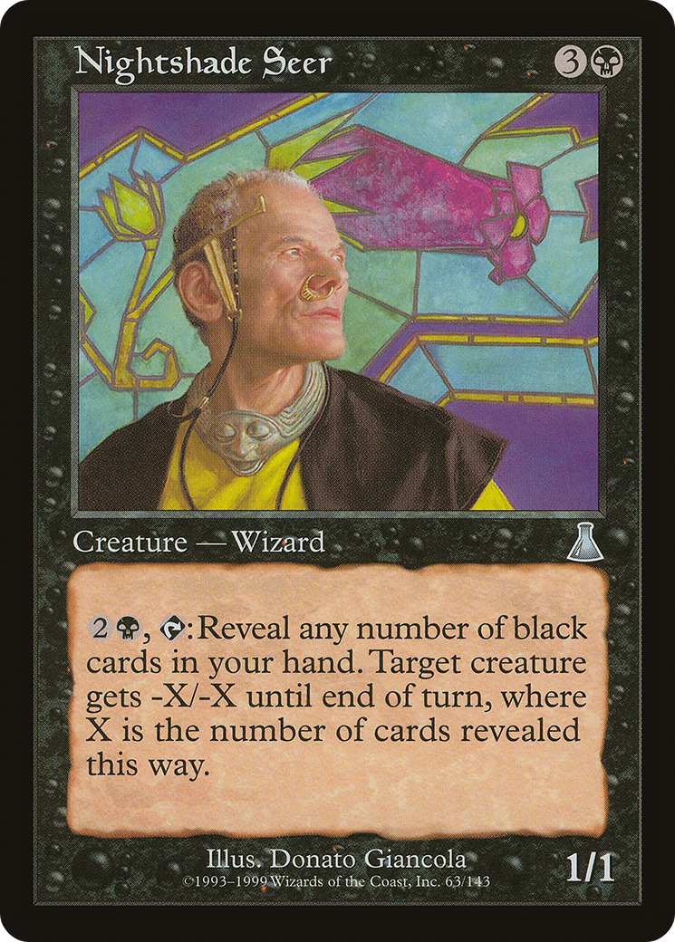 Nightshade Seer (UDS-063) - Urza's Destiny