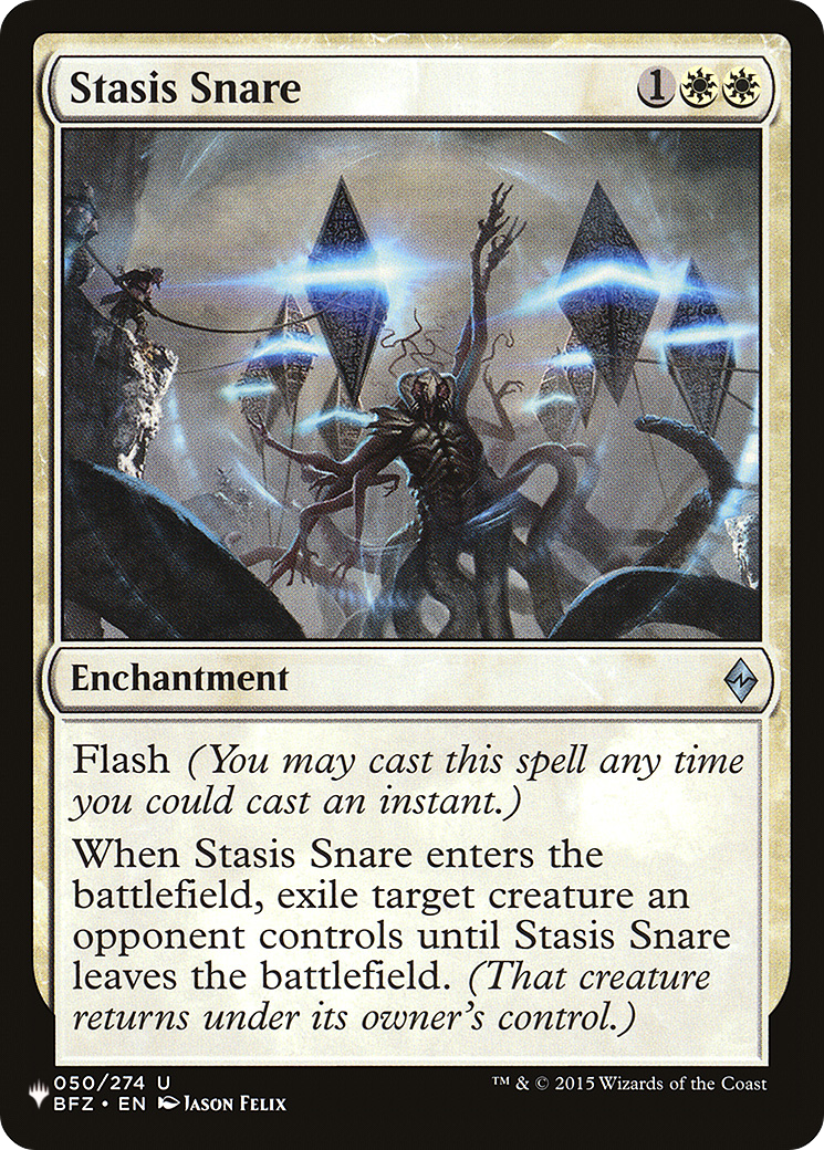 Stasis Snare (LIST-BFZ-50) - The List