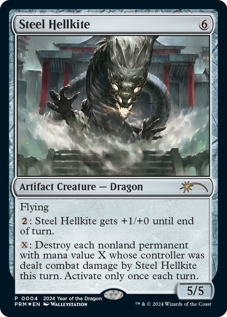 Steel Hellkite (Year of the Dragon 2024) (SSP-004) - Year of the Dragon 2024 Foil
