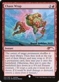 Chaos Wrap (SPECIAL-001) - Happy Holidays Foil