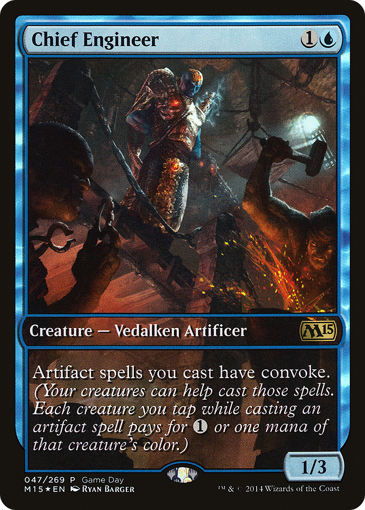 Chief Engineer (GAME-047) - Magic 2015 Promos Foil