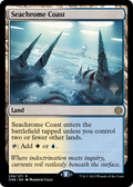 Seachrome Coast (PPONE-258) - Phyrexia: All Will Be One Promos Foil