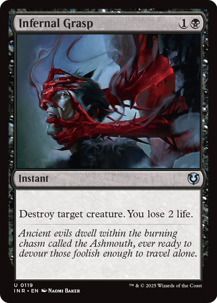 Infernal Grasp (INR-119) - Innistrad Remastered