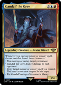 Gandalf the Grey (LTR-207) - The Lord of the Rings: Tales of Middle-earth Foil