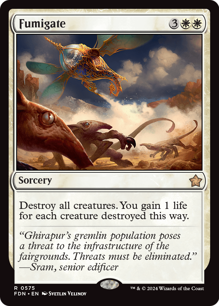 Fumigate (FDN-575) - Foundations