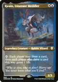 Kwain, Itinerant Meddler (Foil Etched) (CMR-604) - Commander Legends Foil