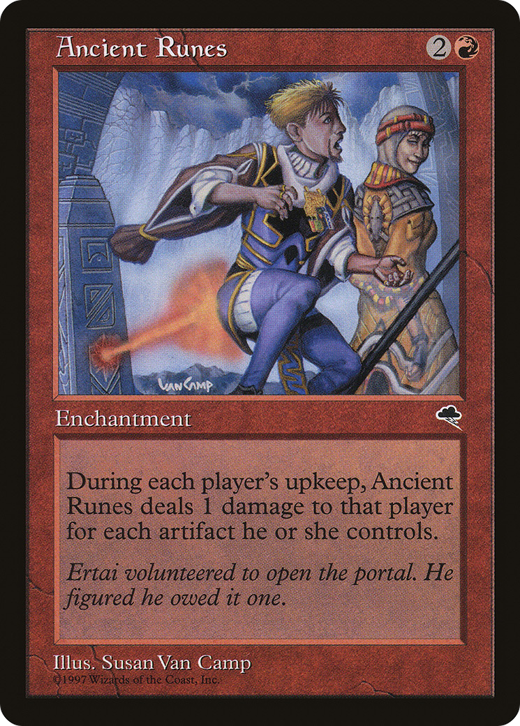 Ancient Runes (TMP-161) - Tempest