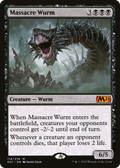 Massacre Wurm (M21-114) - Core Set 2021 Foil