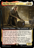 The War Doctor (Extended Art) (Surge Foil) (WHO-1043) - Doctor Who: (Extended Art) Foil
