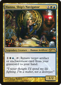 Hanna, Ship's Navigator (JDG-005) - Judge Gift Cards 2014 Foil