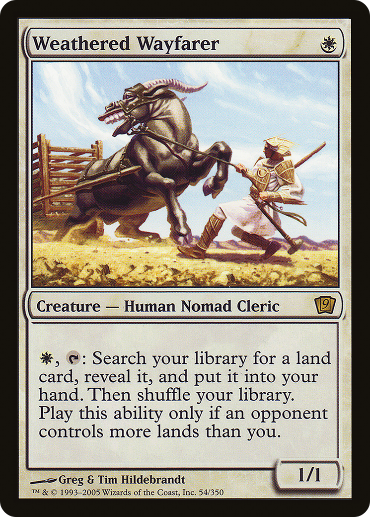 Weathered Wayfarer (9ED-54★) - 9th Edition Foil