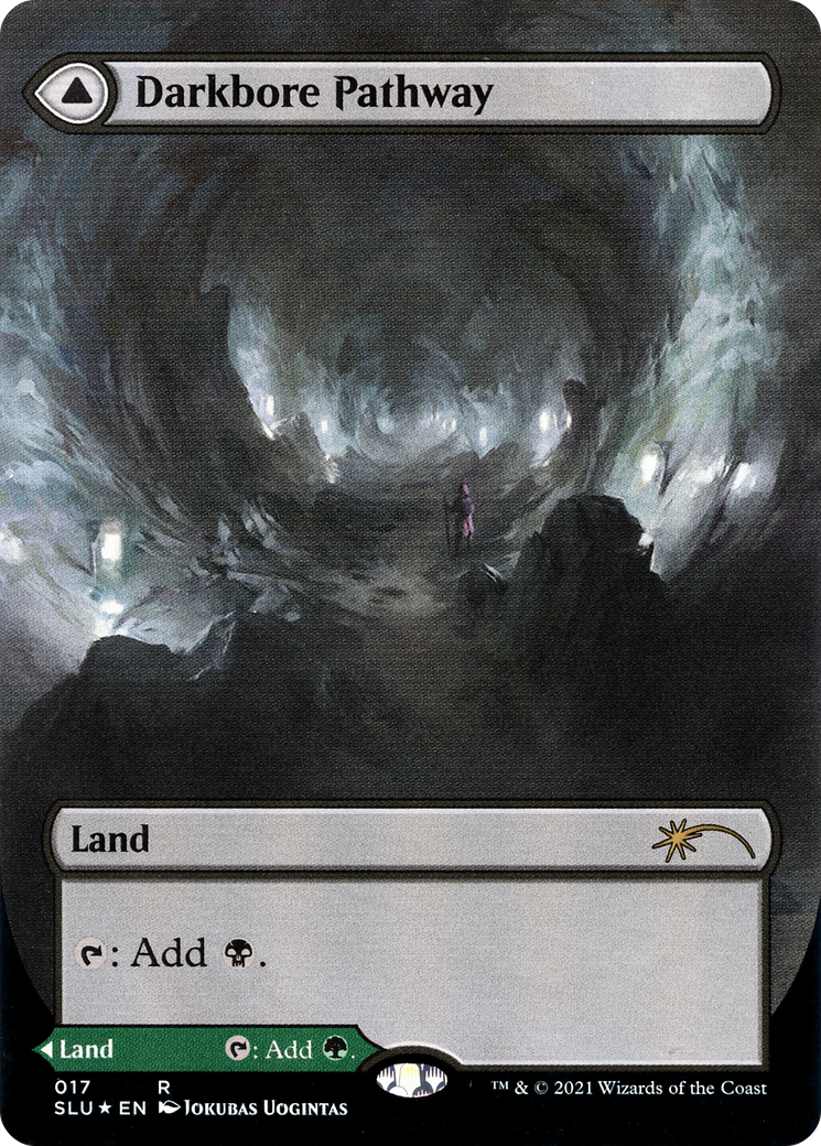Darkbore Pathway (Borderless) (SLU-017) - Secret Lair: Ultimate Edition: (Showcase) Foil