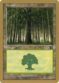 Forest (349) - 1999 Matt Linde (6ED) (WCD-) - World Championship Decks 1999