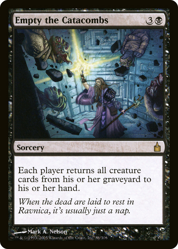 Empty the Catacombs (RAV-086) - Ravnica: City of Guilds