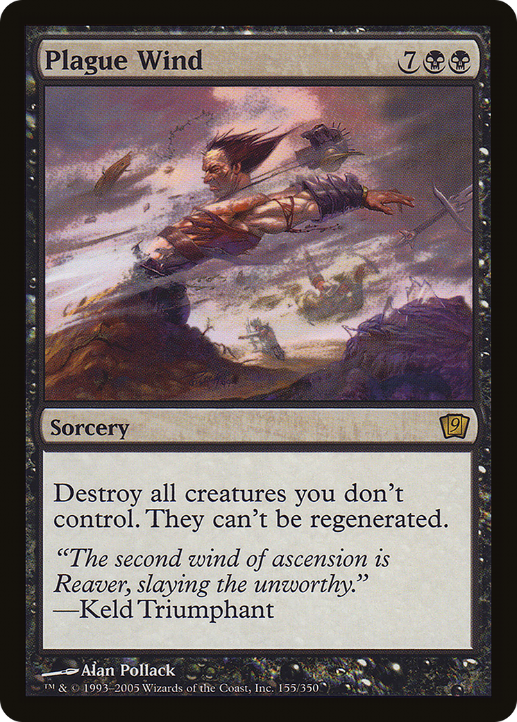 Plague Wind (9ED-155) - 9th Edition Foil
