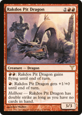 Rakdos Pit Dragon (DIS-069) - Dissension Foil