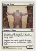 Marble Titan (9ED-026) - 9th Edition