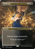 Vindicate (Borderless) (MH2-322) - Modern Horizons 2 (Borderless)