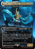 Miku, Queen Electric - Brago, King Eternal (SLD-1601) - Secret Lair Drop / Miku, Queen Electric (Borderless)