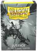 Dragon Shield Matte Dual Sleeves: 100CT Justice