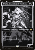 Thalia, Guardian of Thraben (Showcase) (VOW-318) - Innistrad: Crimson Vow: (Showcase) Foil
