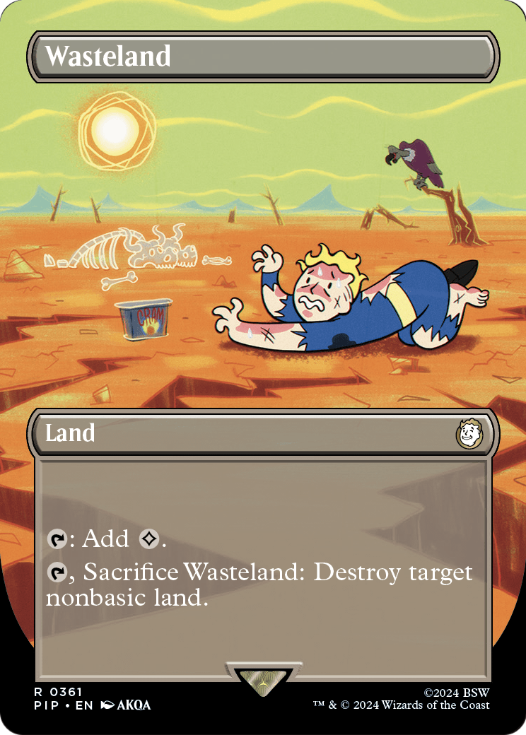 Wasteland (Borderless) (PIP-361) - Fallout
