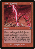 Chain Lightning (Retro Frame) (DMR-316) - Dominaria Remastered Foil