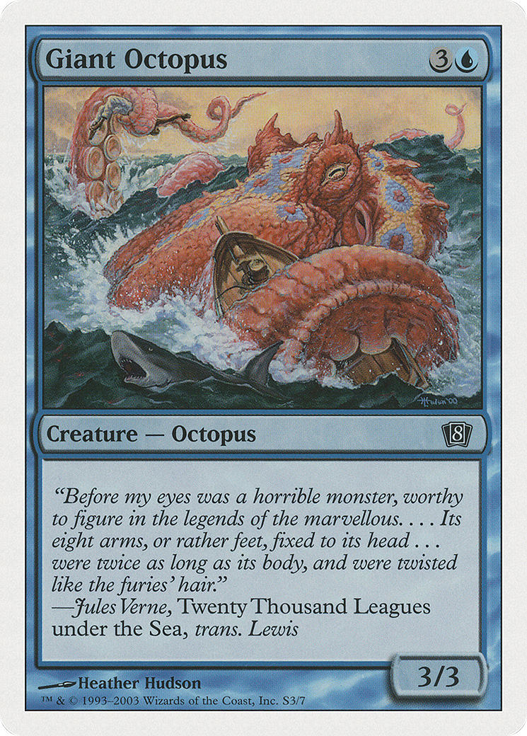 Giant Octopus (8ED-0S3) - 8th Edition