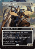 Skyknight Squire (Borderless) (FDN-301) - Foundations Foil