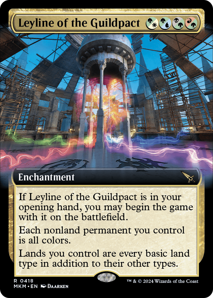 Leyline of the Guildpact (Extended Art) (MKM-418) - Murders at Karlov Manor: (Extended Art)