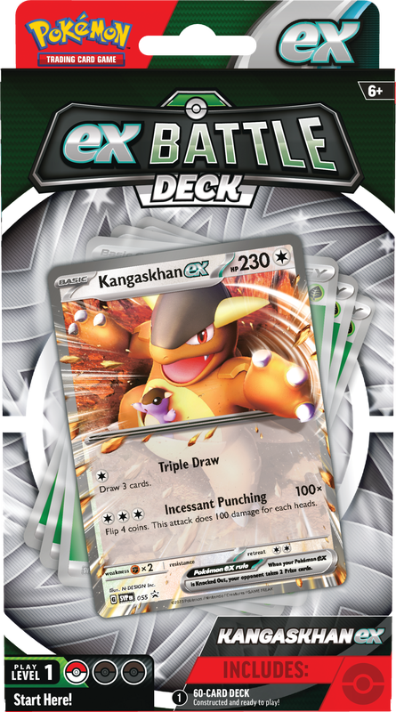 Pokemon Battle Decks Kangaskhan EX/Greninja EX