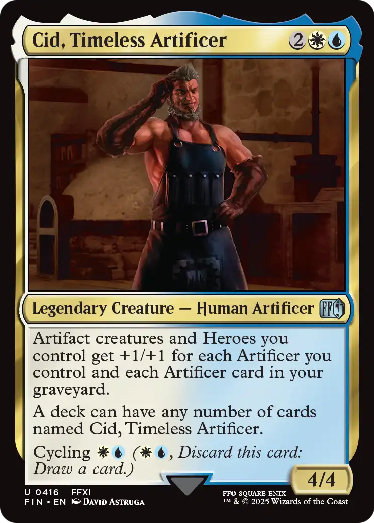 Cid, Timeless Artificer (0416) (FIN-416) - FINAL FANTASY