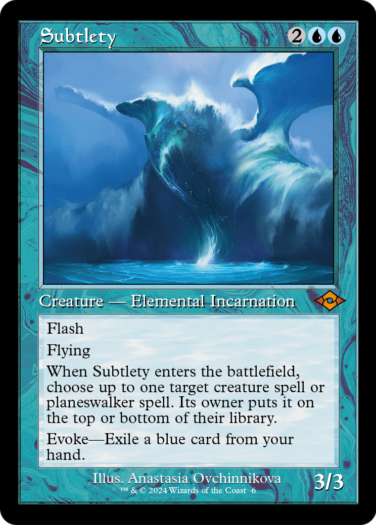 Subtlety (Retro Frame) (MH2-006) - Modern Horizons 2 Timeshifts