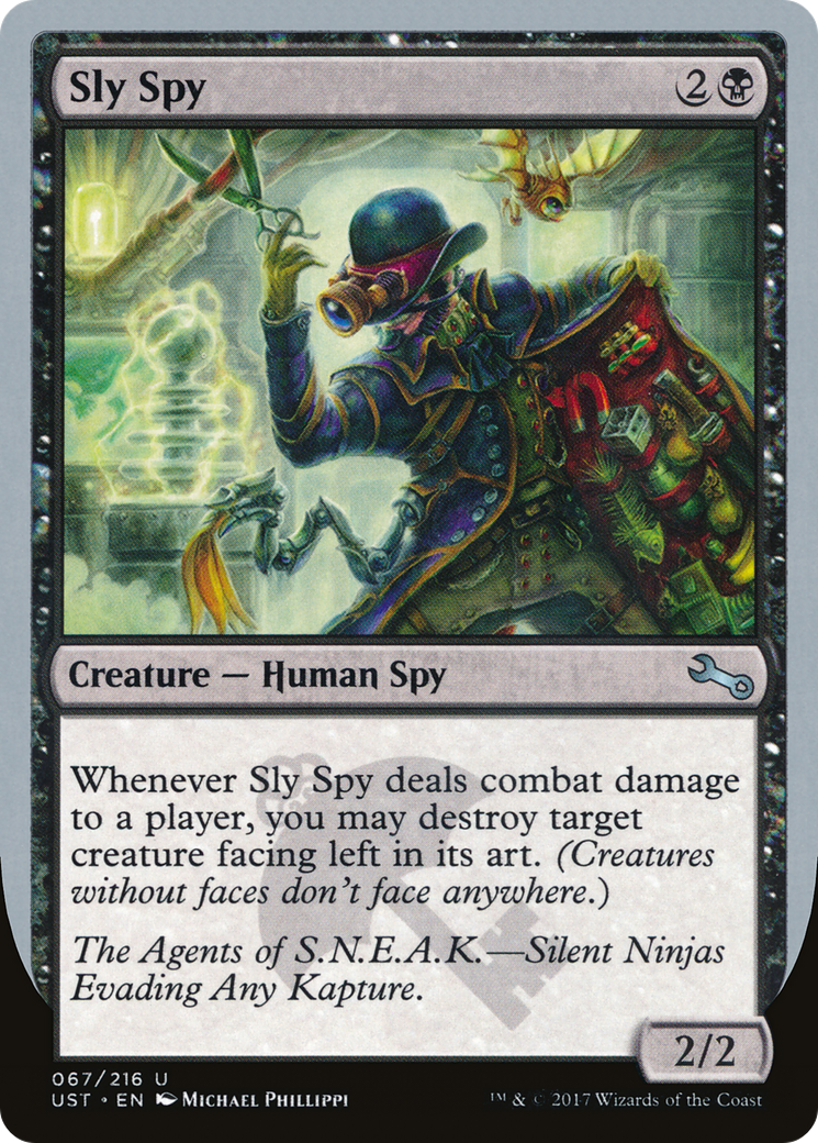 Sly Spy (B) (UST-67B) - Unstable Foil