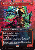 Hazoret, Godseeker (Borderless) (DFT-347) - Aetherdrift Foil
