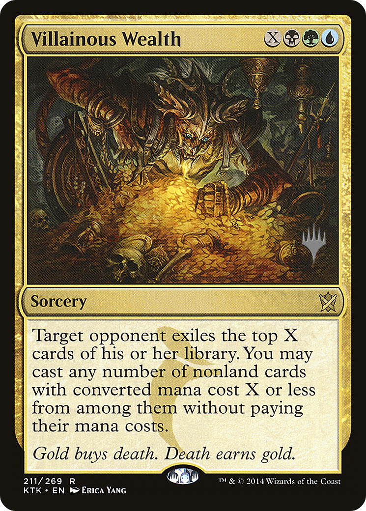 Villainous Wealth (PPIKO-211) - Khans of Tarkir Promos