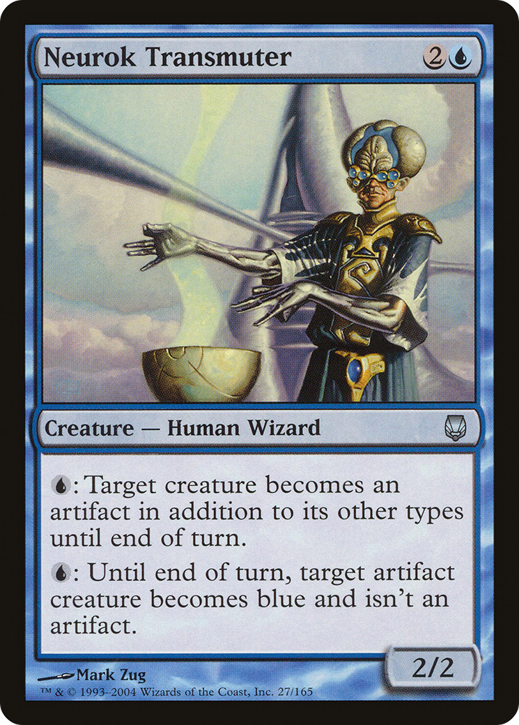 Neurok Transmuter (DST-027) - Darksteel Foil