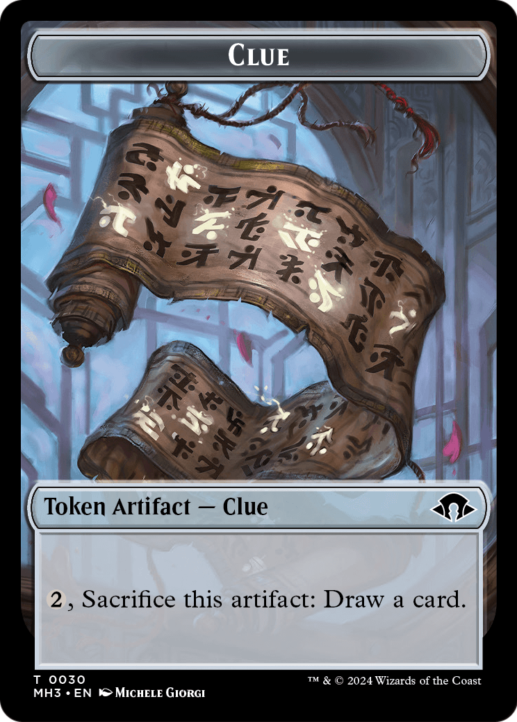 Clue (TMH3-030) - Modern Horizons 3 Tokens