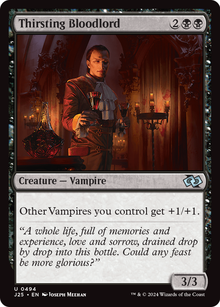 Thirsting Bloodlord (J25-494) - Foundations Jumpstart