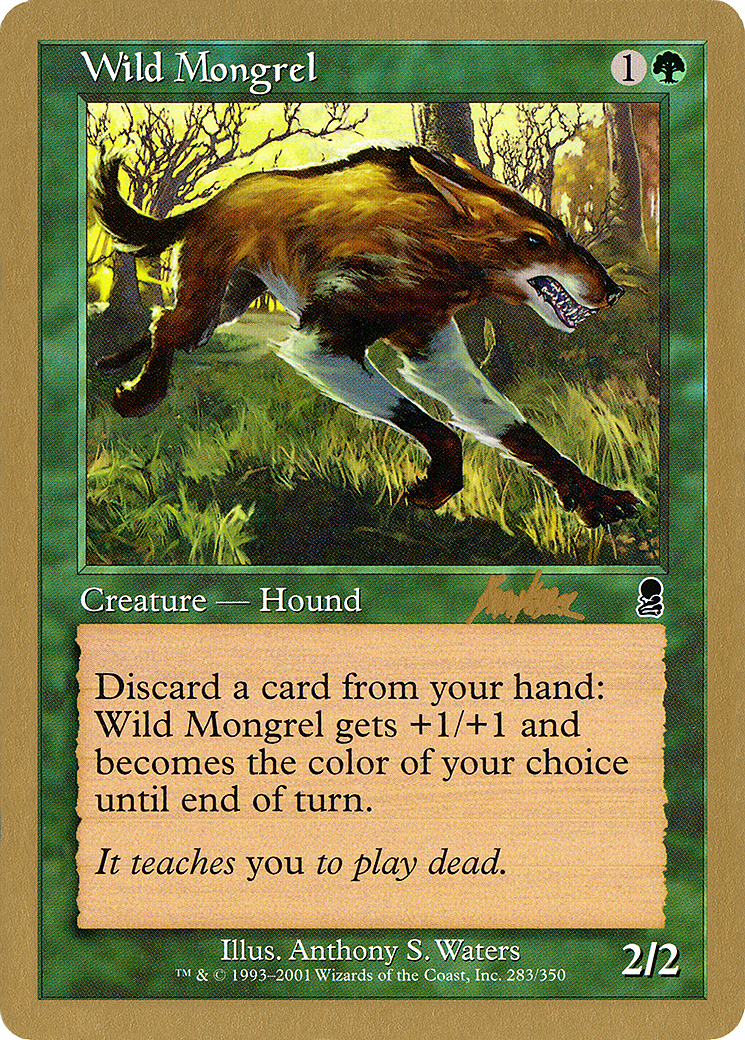 Wild Mongrel - 2002 Brian Kibler (ODY) (WCD-BK283) - World Championship Decks 2002