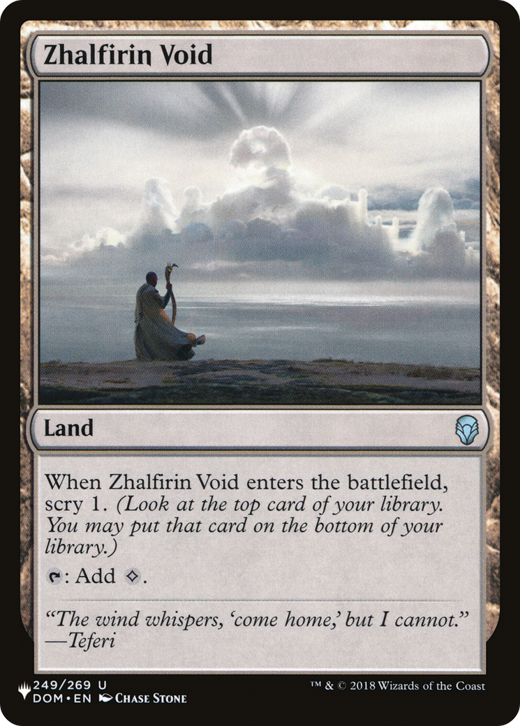 Zhalfirin Void (LIST-DOM-249) - The List