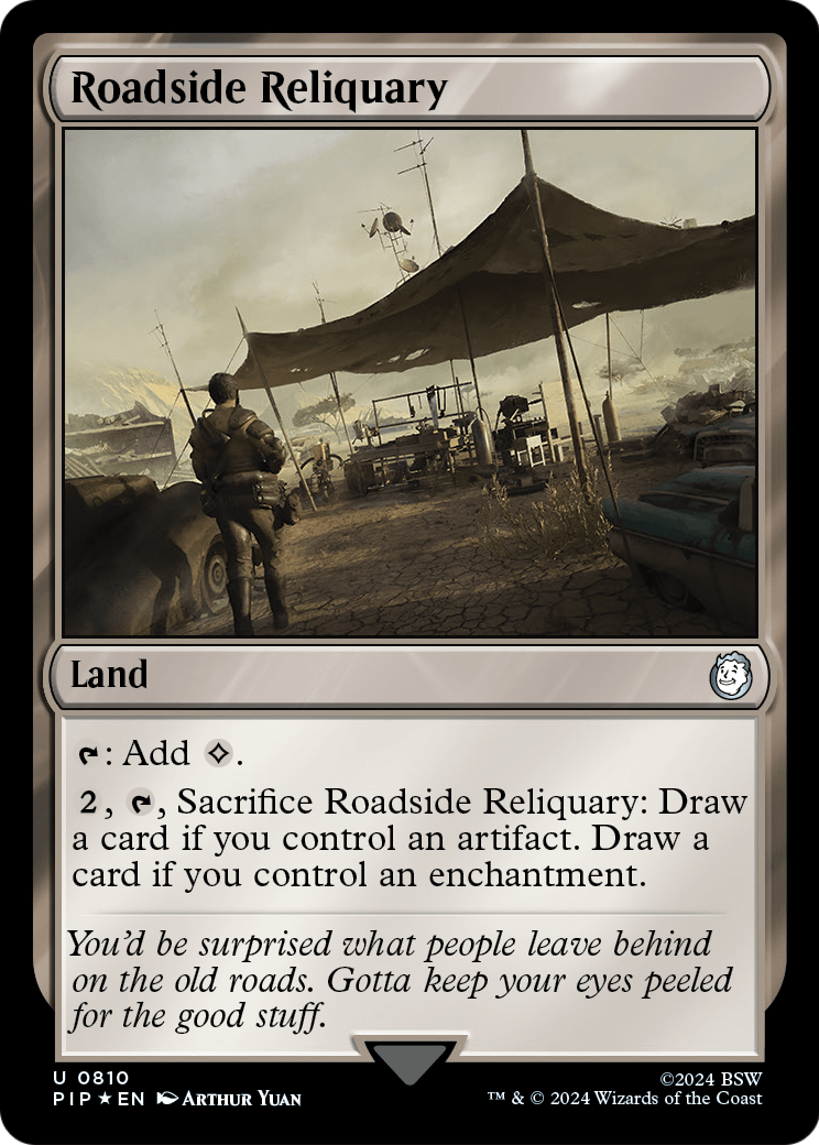 Roadside Reliquary (Surge Foil) (PIP-810) - Fallout Foil