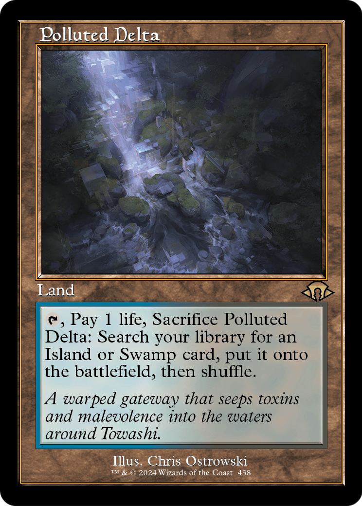 Polluted Delta (Retro Frame) (MH3-438) - Modern Horizons 3