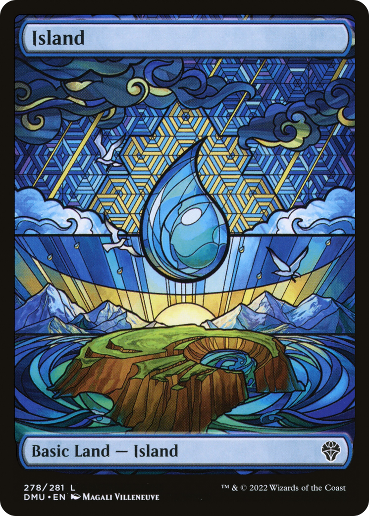 Island (Showcase) (DMU-278) - Dominaria United Foil