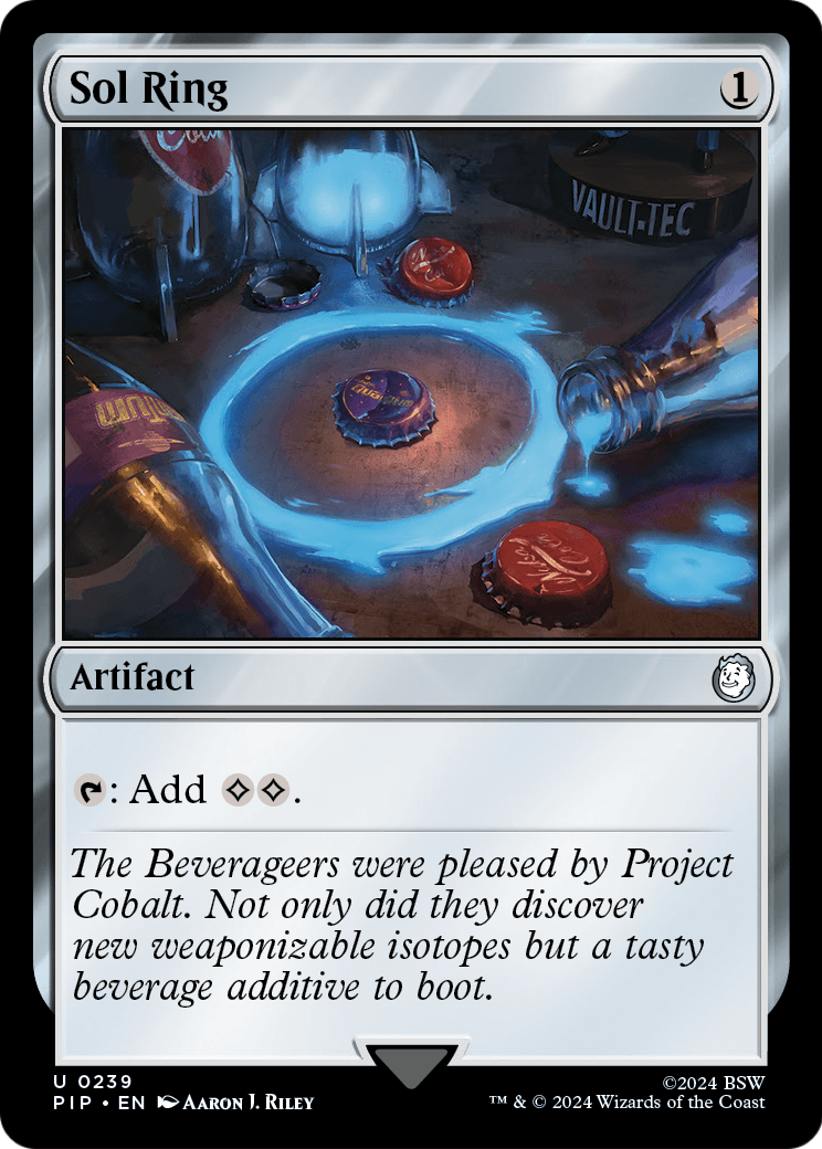 Sol Ring (PIP-239) - Fallout Foil